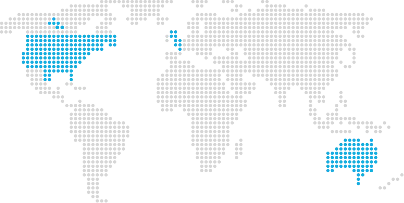 Office locations map